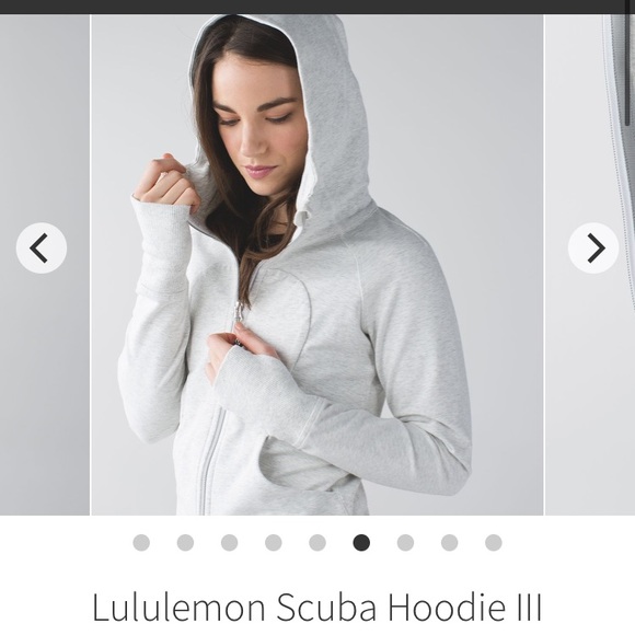 Light Grey Scuba III hoodie